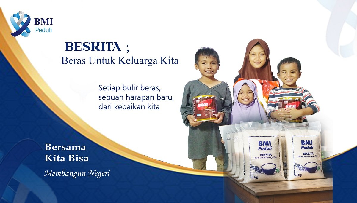 BMI Beskita,Beras untuk keluarga