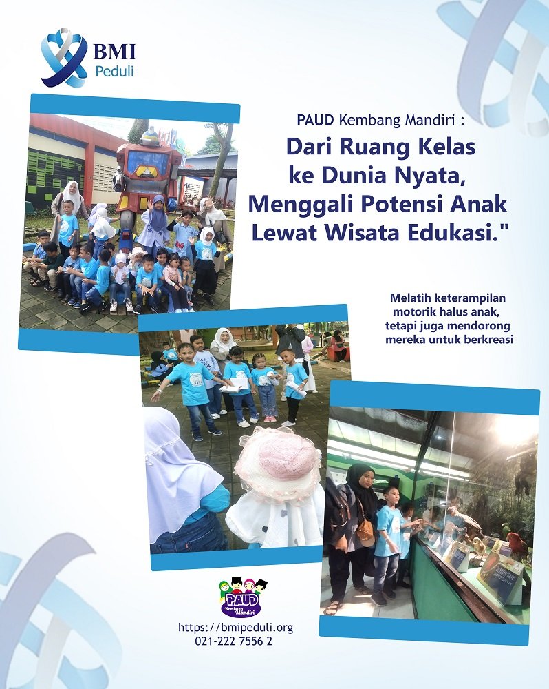 BMI Peduli Gelar Wisata Edukasi, Ajak Yatim & Dhuafa Keliling WOW Tangerang