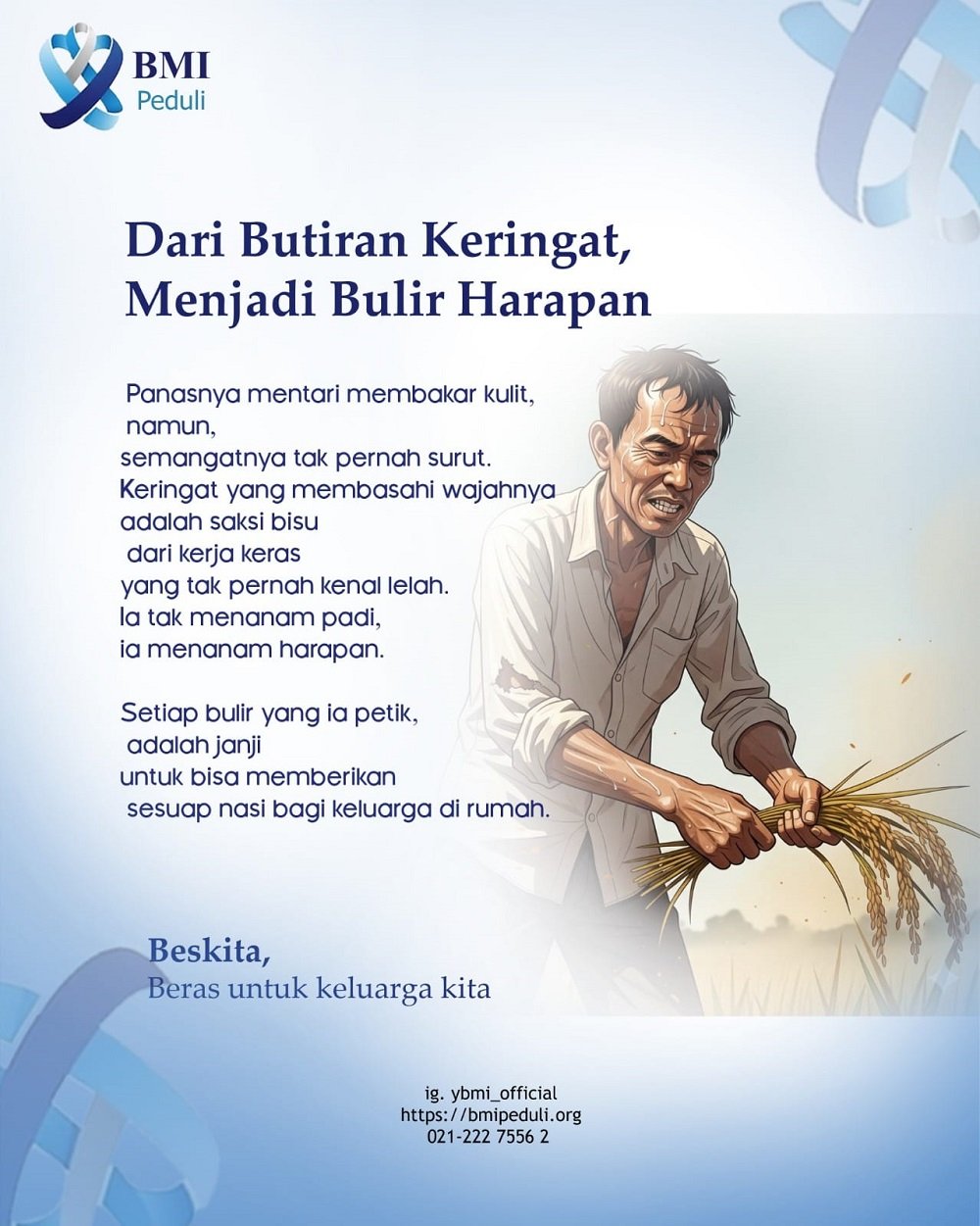 Dari Butiran Keringat Menjadi Bulir Harapan