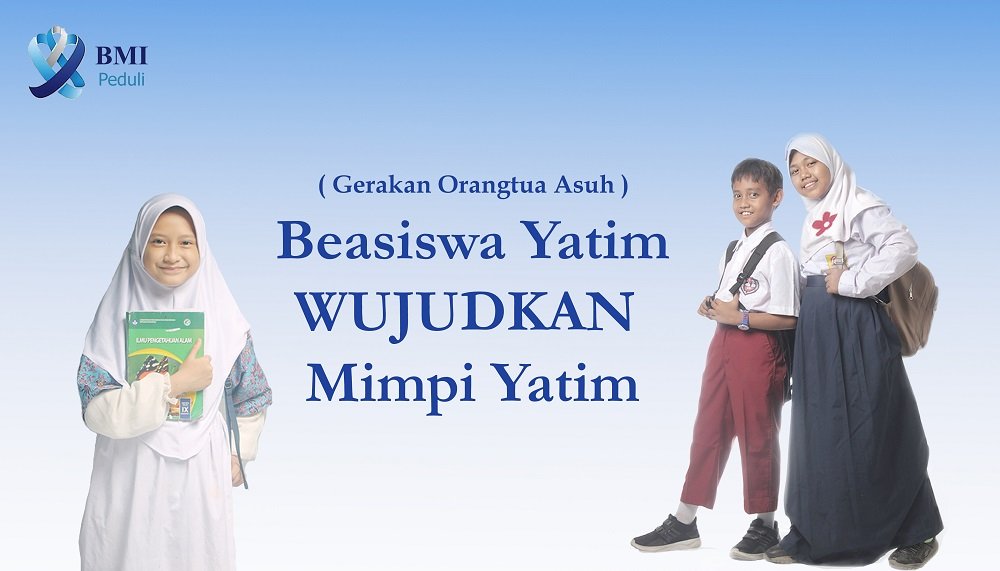 BMI Peduli beasiswa yatim
