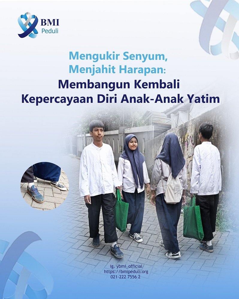 BMI Peduli, Senyum Harapan Ratusan Anak Yatim di Kota Tangerang