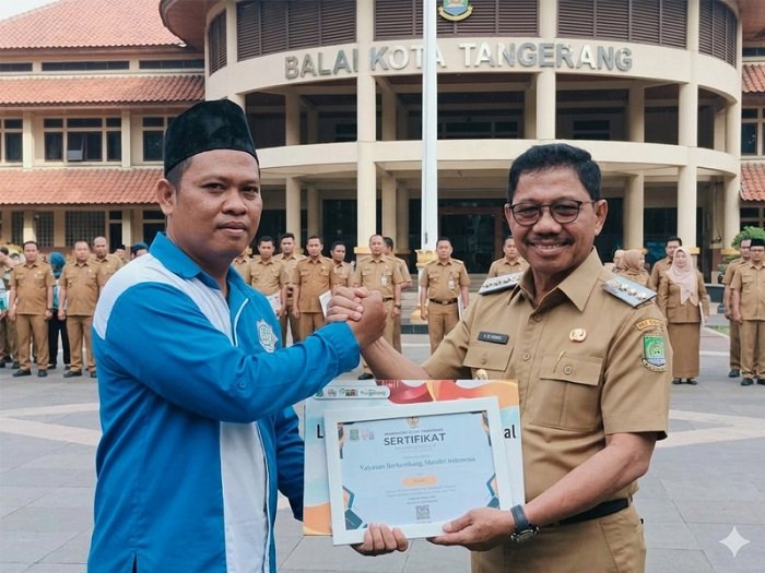 “BMI Peduli Raih Penghargaan Juara 1 Pilar-Pilar Sosial Terbaik Kota Tangerang 2026”