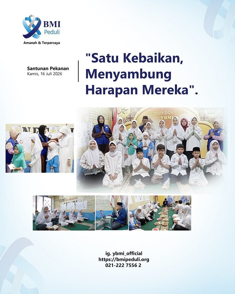 Doa Bersama Yatim Bmi Peduli