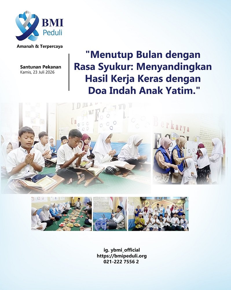 Doa Bersama Yatim Bmi Peduli