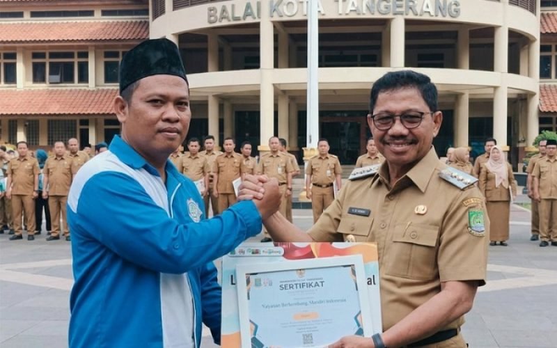 “BMI Peduli Raih Penghargaan Juara 1 Pilar-Pilar Sosial Terbaik Kota Tangerang 2026”